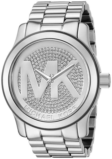 silver mk watch